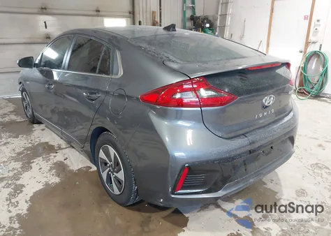2017 Hyundai Ioniq Hybrid Sel from USA, damaged, VIN KMHC75LC3HU046272